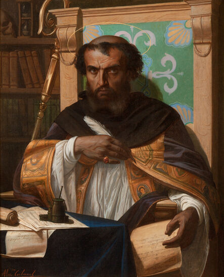 Alexandre Cabanel, ‘Saint Augustine in his Study’