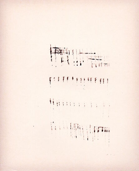 Mirtha Dermisache, ‘Processing Mirtha Dermisache's 'Texto'’, 1970/2017