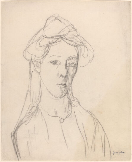 Gwen John, ‘Self-Portrait’, probably 1907/1909