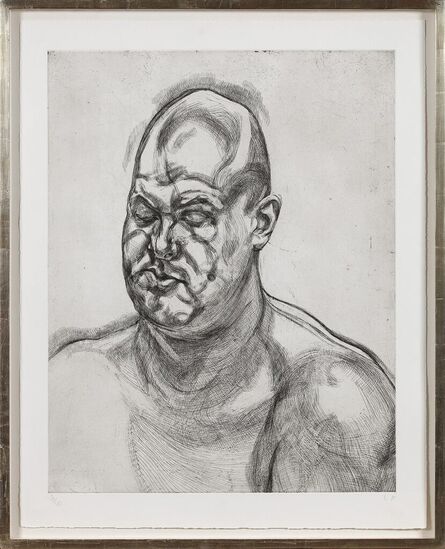 Lucian Freud, ‘Large Head’, 1993