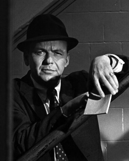 Ron Galella, ‘Frank Sinatra on the set of "The Detective", 67th Street Precinct, New York’, 1967