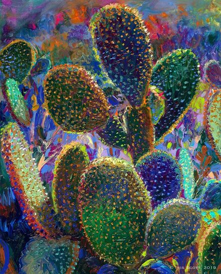 Iris Scott, ‘Cactus Nocturnus’, 2018