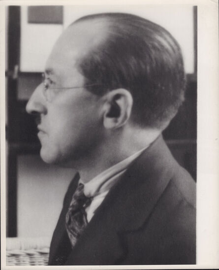 André Kertész, ‘Piet Mondrian, New York’, 1926