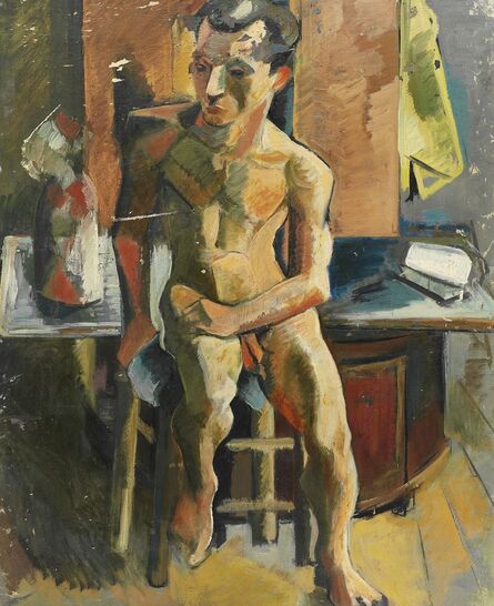 Eren Eyüboğlu, ‘Nude (Male)’, 1942