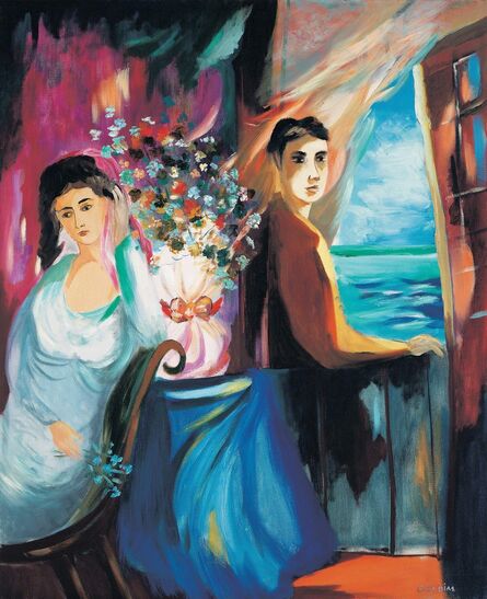 Cícero Dias, ‘Couple’, ca. 1950's