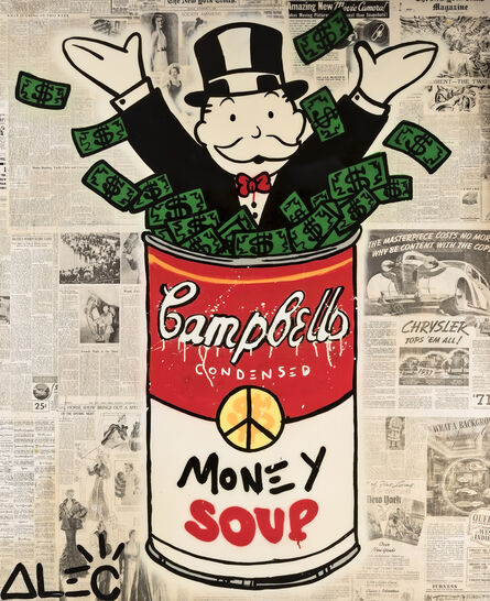 Alec Monopoly, ‘Money Soup’, 2017
