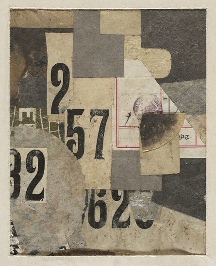 Kurt Schwitters, ‘Mz 426 Figures’, 1922