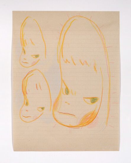 Yoshitomo Nara, ‘Unitled (Portrait Drawing)’, 2000