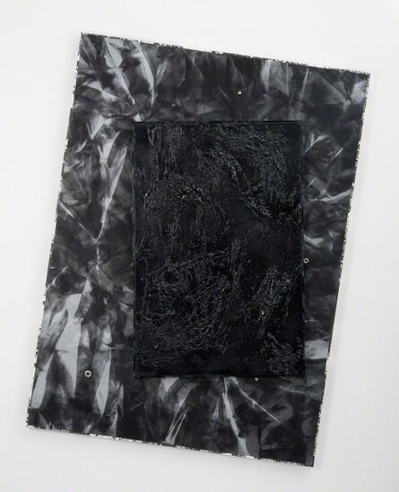 Roman Liška, ‘Untitled (texture on silver mesh)’, 2013