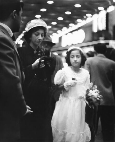 Richard Avedon, ‘New York Life #20, 14th Street Subway Station,   New York City, May 16, 1949’, 1949