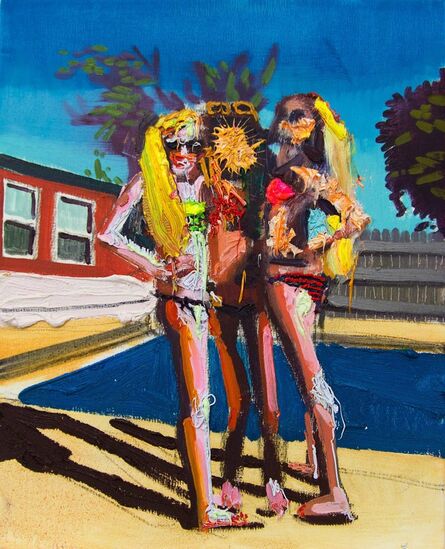 Alejandro Carpintero, ‘Untitled (three girls by a pool)’, 2018