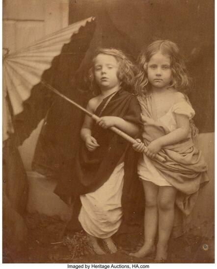 Julia Margaret Cameron, ‘Paul and Virginia’, circa 1865