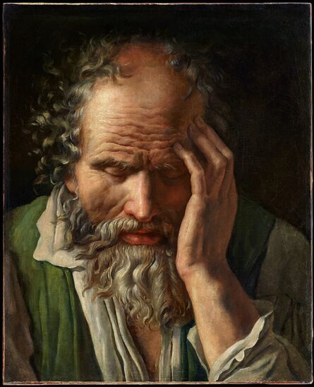 Anne-Louis Girodet-Trioson, ‘Study of an Elderly Man’, before 1798