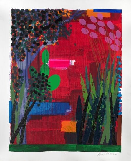 Bruce McLean, ‘Garden Red’, 2012