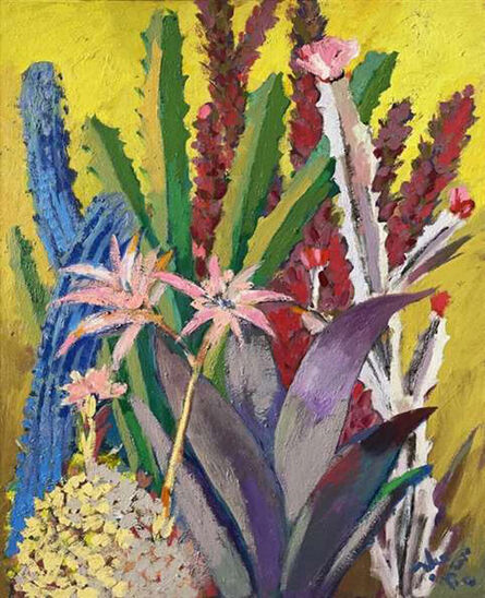 Mohamed Abla, ‘Cactus in Yellow’, 2020