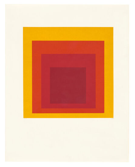 Josef Albers, ‘Hommage au carré’, 1965