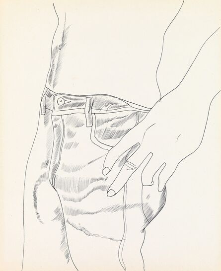 Andy Warhol, ‘ Untitled (Hand in Pocket)’, 1956