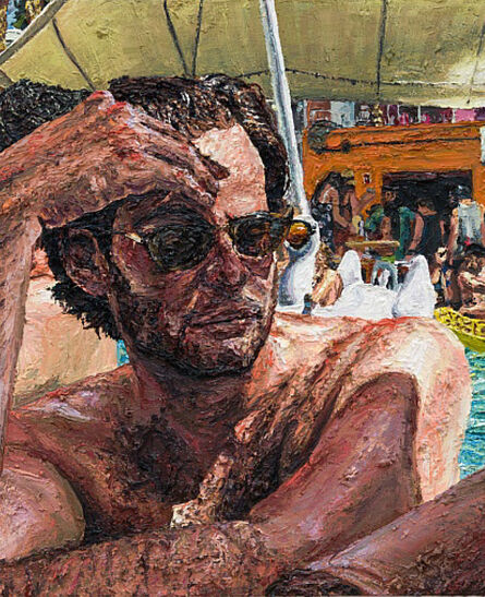 Joey Wolf, ‘Jay in the pool’, 2017