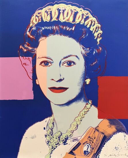 Andy Warhol, ‘Queen Elizabeth II, from: Reigning Queens , F.S. II 337 (Blue)   ’, 1985