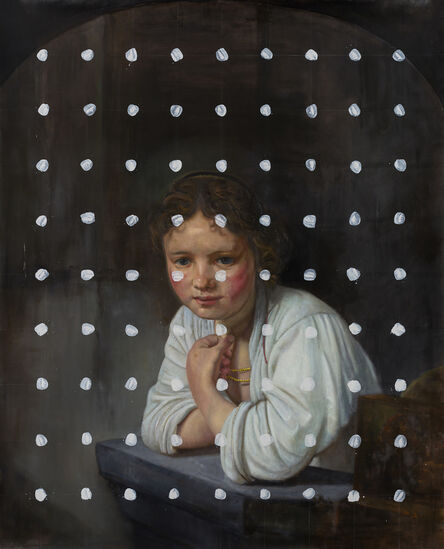 Martin La Rosa, ‘Girl at a window. Cita con Rembrandt - 1ra versión’, 2020