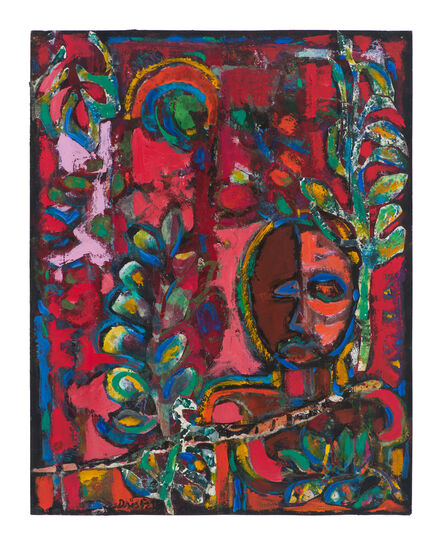 David Driskell, ‘Faces in the Forest’, 2004