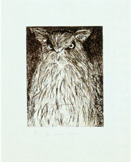 Jim Dine, ‘9 Studies for Winter Dream (Owl)’, 1994