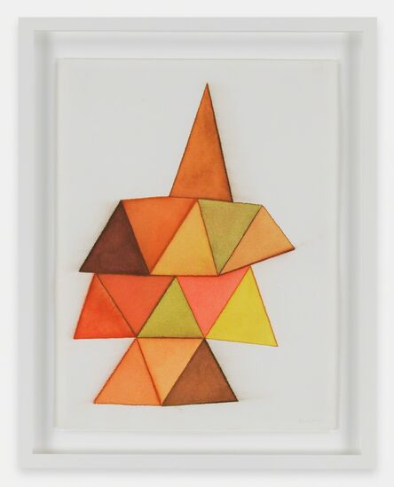 Mira Schendel, ‘Untitled (from the series Triangulos)’, 1979
