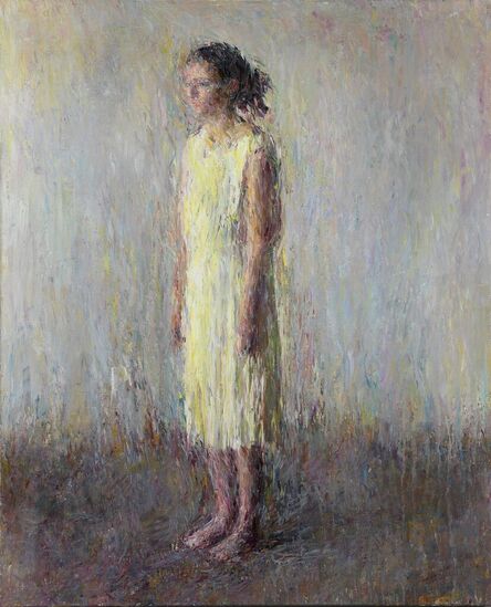 Daniel Enkaoua, ‘Aure en robe jaune clair’, 2018-19