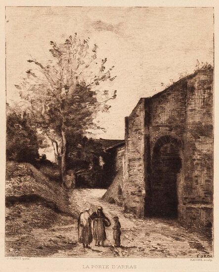 Jean-Baptiste-Camille Corot, ‘La Porte d'Arras’, 1870