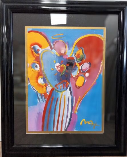 Peter Max, ‘Angel with Heart of Blends’, 2000