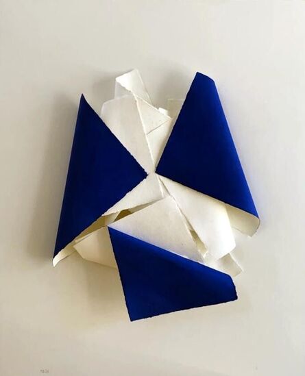 Manolo Ballesteros, ‘Blue Klein bow tie’, 2023