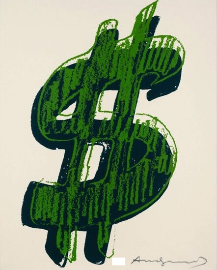 Andy Warhol, ‘Dollar Signs Trial proof 3/15’, 1982