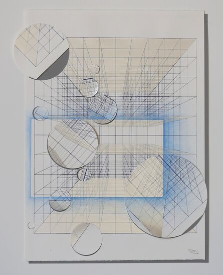 Tsuyoshi Hisakado, ‘Documentize -geometric intervention #3-’, 2017