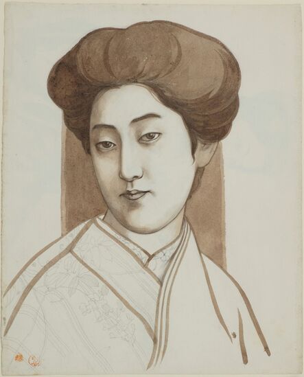 Hashiguchi Goyo, ‘Portrait of a Beauty’, 1911