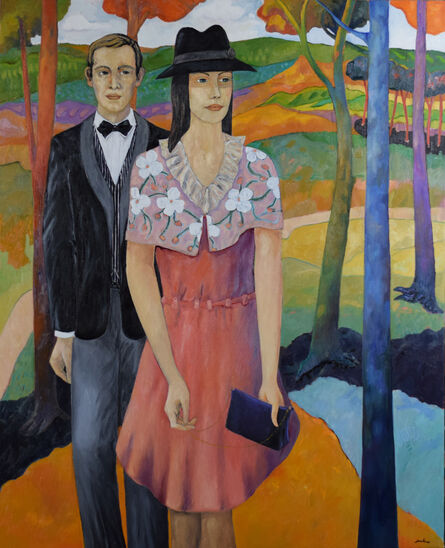 Stefano Puleo, ‘A Couple at the Park’, 2021