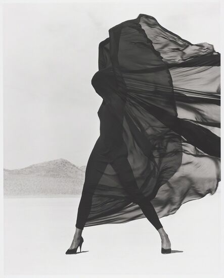 Herb Ritts, ‘Versace Veiled Dress, El Mirage’, 1990