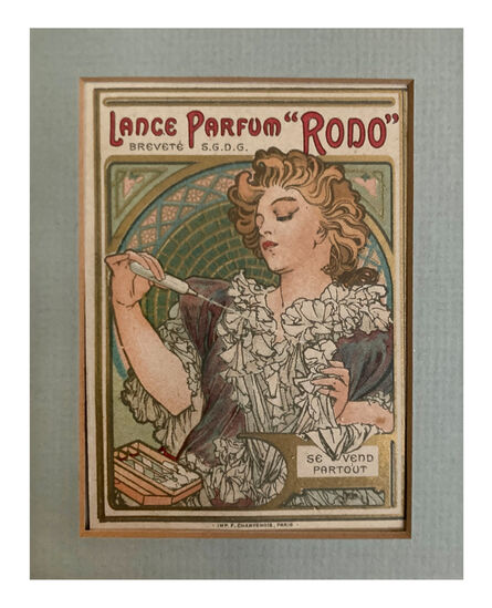Alphonse Mucha, ‘Lance Parfum "Rodo"’, 1896