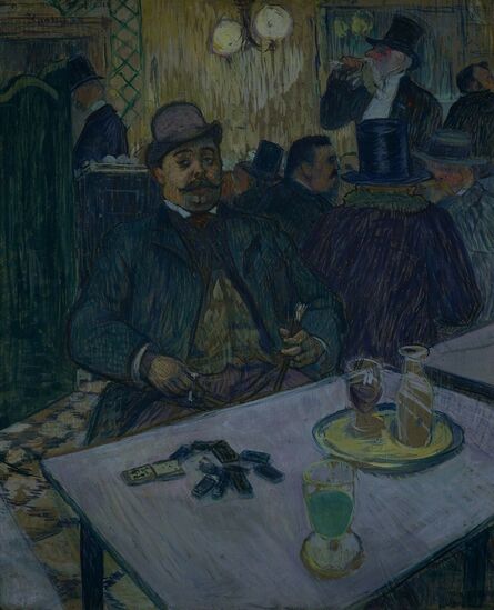 Henri de Toulouse-Lautrec, ‘Monsieur Boileau at the Café’, 1893
