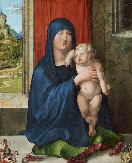Albrecht Dürer, ‘Madonna and Child [obverse]’, ca. 1496/1499