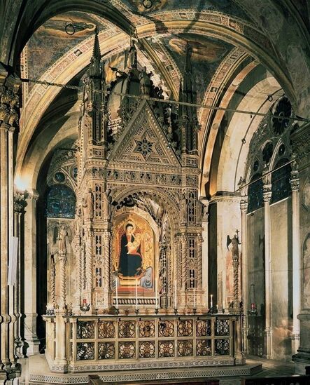 Orcagna (Andrea di Cione), ‘Tabernacle, Orsanmichele, Florence’, ca. 1355-59