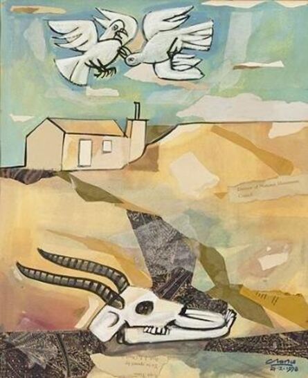 Peter Clarke (1929-2014), ‘Haunted Landscape’, 1978