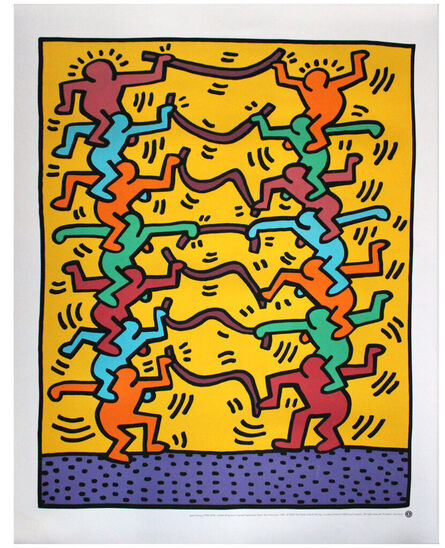 Keith Haring, ‘Untitled (Emporium Capwell) poster’, 2000