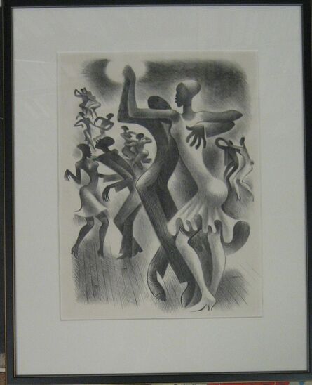 Miguel Covarrubias, ‘Lindy Hop’, 1936