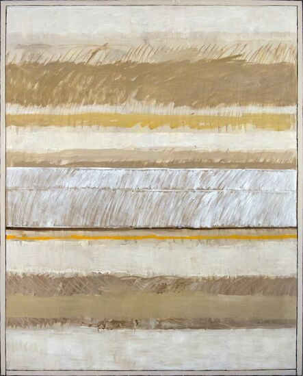 David Sorensen, ‘Gestural Field - large, bright, warm, lyrical, abstract oil on canvas’, 2006