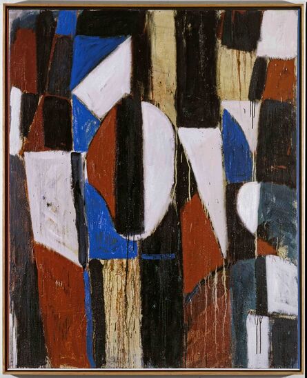 Markus Lüpertz, ‘Ohne Titel (Kongo - Korrektur des Konstruktivismus) / Untitled (Congo - Correction of constructivism)’, 1981
