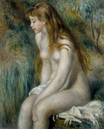 Pierre-Auguste Renoir, ‘Young Girl Bathing’, 1892