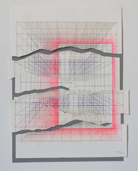 Tsuyoshi Hisakado, ‘Documentize - geometric intervention #1-’, 2017