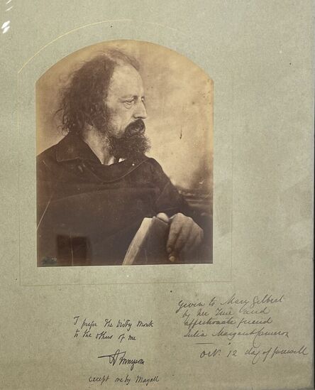 Julia Margaret Cameron, ‘Alfred, Lord Tennyson, as The Dirty Monk’, 1865