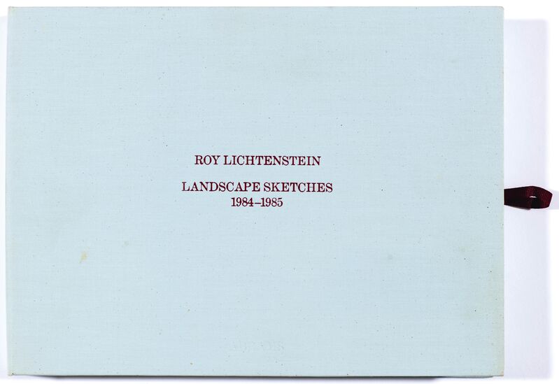 Roy Lichtenstein, ‘Landscape Sketches’, 1986, Books and Portfolios, Portfolio with 24 facsimiles of a sketchbook, a text and table of content, Koller Auctions