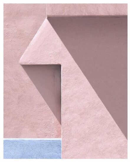 George Byrne, ‘Peach Wall With Purple’, 2017
